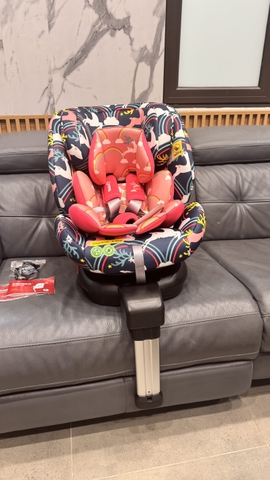 [Ghế trẻ em] Thương hiệu POPMAX HOORAY (UK ) – Xoay 360°, khoá iSOFIX, có chân chống, trẻ 0-12 tuổi