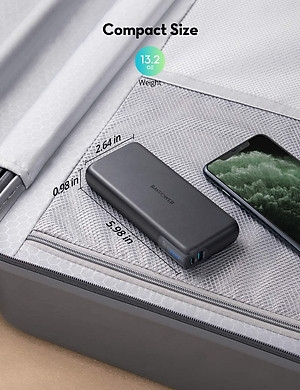 [Instock] PIN DỰ PHÒNG R.A.V.P.O.W.E.R 20.000MAH 60W, LÕI PIN 21700 CHỐNG CHÁY NỔ (Kho đối tác)