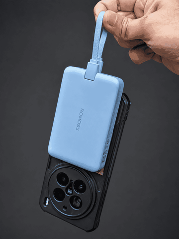 [Instock] PIN DỰ PHÒNG ROMOSS 10.000MAH MAGSAFE 15W, PD 30W  (Kho đối tác)