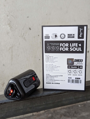 [Instock] PIN DỰ PHÒNG DMOOSTER 10.000MAH 20W, LÕI PIN TRỤ CHỐNG CHÁY NỔ (Kho đối tác)