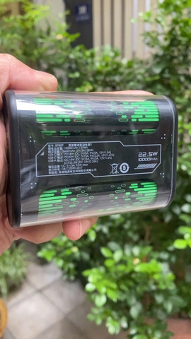 [Instock] PIN DỰ PHÒNG BLACK SHARK 3 10.000MAH 22.5W, LÕI 21700 (Kho đối tác)