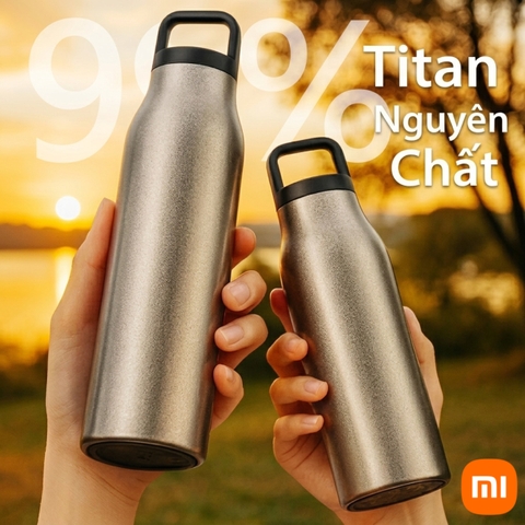 [Instock] BÌNH GIỮ NHIỆT TITANIUM (Kho đối tác)