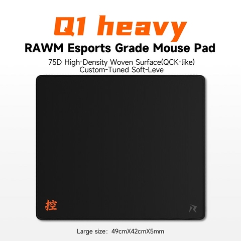 [Order] Mouse Pad Rawm Q1 Heavy - Đã đóng ngày 18/01/2026