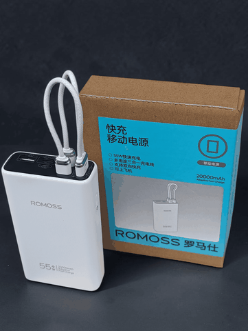 [Instock] ROMOSS PAC20U-162 20.000MAH 55W (Kho đối tác)