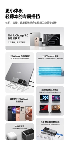 [Order] Sạc dự phòng Lenovo 125W - Đã đóng ngày 28/08/2025