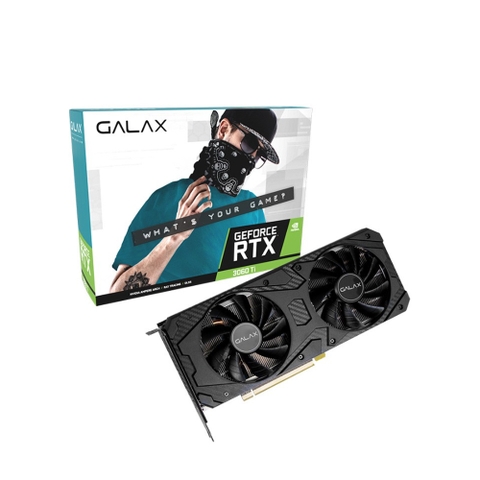 Card màn hình Galax GeForce RTX 3060 Ti 1-Click OC LHR