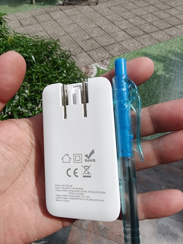 [Instock] CỦ SẠC MINI SLIM 65W, MỎNG 14MM (Kho đối tác)