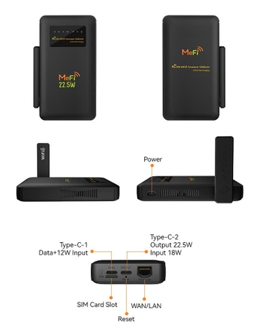 [ Order ]  PHÁT WIFI DI ĐỘNG KIÊM SẠC DỰ PHÒNG 10.000mah - Đã đóng ngày 24/05/2026