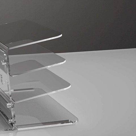 Kệ bàn phím decor - Màu Trong suốt