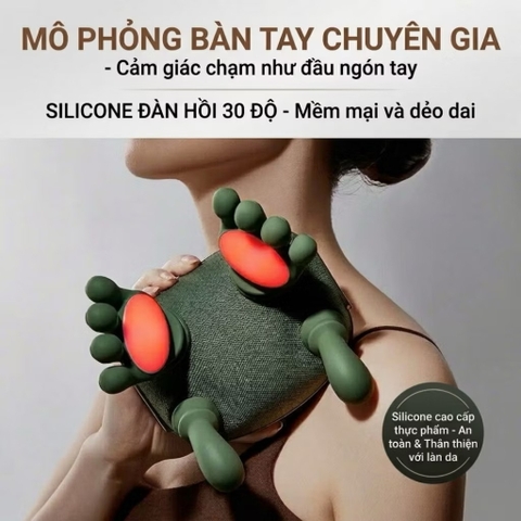 [ Order ] MÁY MASSAGE CỔ VAI GÁY HÌNH BÀN TAY