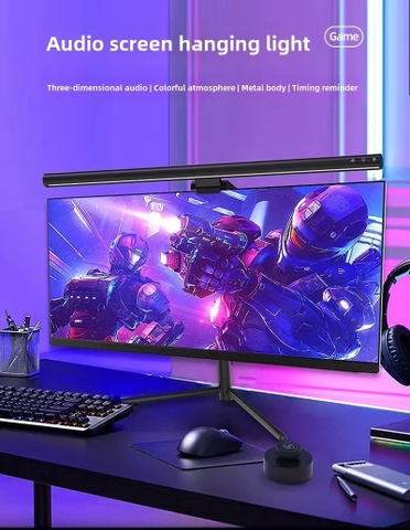 [Order] Đèn kẹp màn kim loại kiêm loa - Đã đóng ngày 05/05/2025