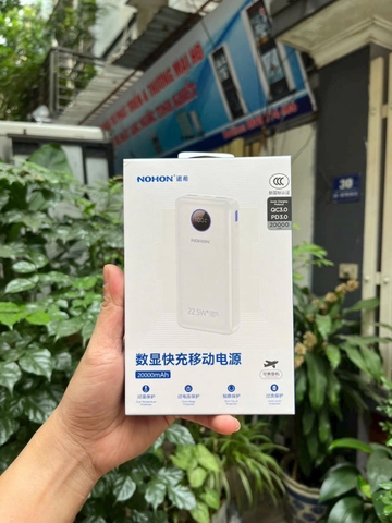 [Instock] PIN DỰ PHÒNG NOHON 20.000MAH-22.5W (Kho đối tác)