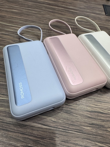 [Instock] Sạc dự phòng Romoss 10.000-20.000mAh -22.5w, hàng bỏ mã, có lỗi ngoại quan(Kho đối tác)