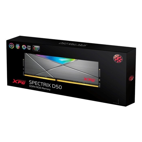 Ram ADATA XPG SPECTRIX D50 RGB 16GB 3200 Black