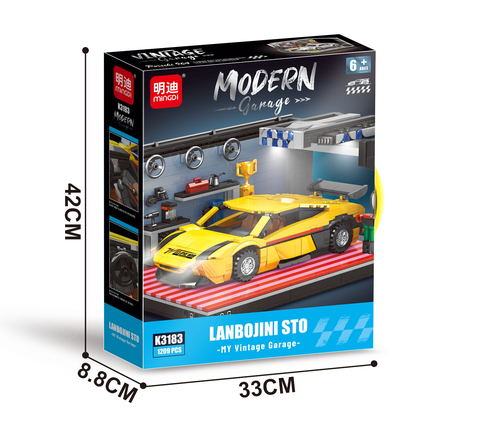 [Order] Bộ lắp ráp gara xe Mingdi