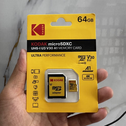 [Instock] THẺ NHỚ KODAK 64GB, BẢO HÀNH 12 THÁNG (Kho đối tác)