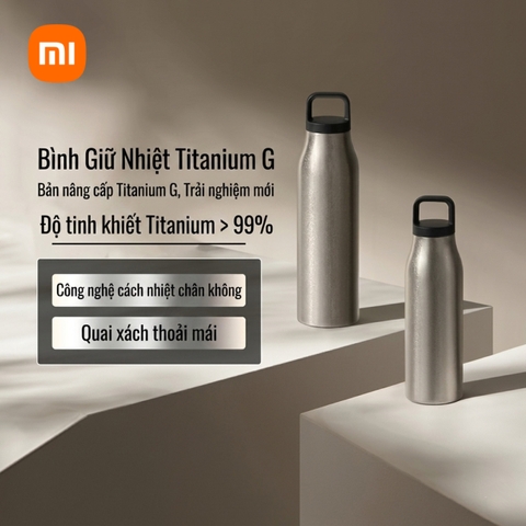 [Instock] BÌNH GIỮ NHIỆT TITANIUM (Kho đối tác)