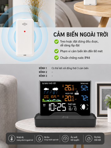 [ Order ]  Đồng hồ thời tiết đa chức năng - Đã đóng ngày 09/07/2026