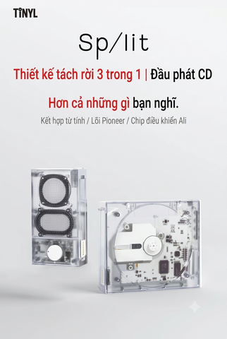 [Order] Máy nghe nhạc CD Tinyl SPLIT