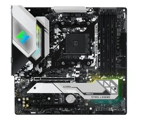 MAINBOARD ASROCK B550M STEEL LEGEND