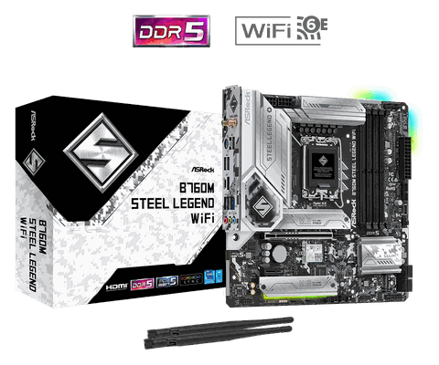 Mainboard ASRock B760M Steel Legend WiFi DDR5