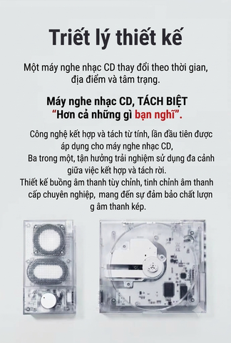 [Order] Máy nghe nhạc CD Tinyl SPLIT