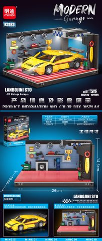 [Order] Bộ lắp ráp gara xe Mingdi - Đã đóng ngày 10/12/2025