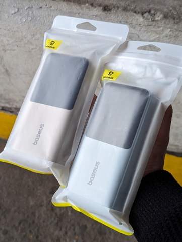 [Instock] Pin dự phòng BASEUS -20.000mah 22.5w kèm dây C +L  (Kho đối tác)