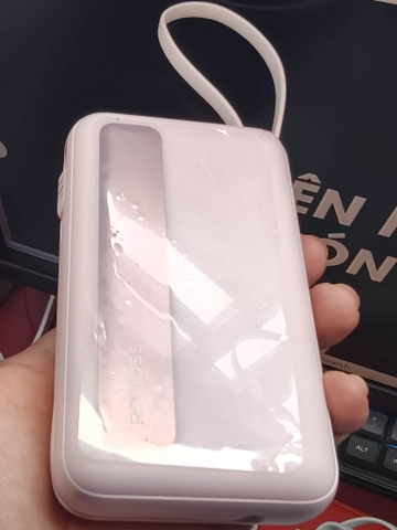 [Thanh lý] PIN ROMOSS 20.000MAH 22.5W KÈM 2 CÁP C+L (Kho đối tác)