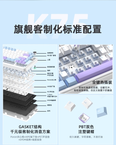 [Order] Monka K75 - Đã đóng ngày 11/08/2025