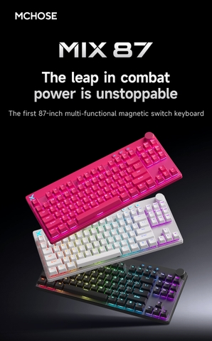 [Order] Bàn phím cơ Mchose Mix87 - Đã đóng ngày 07/06/2025