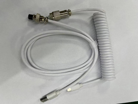 Dây cáp xoắn bàn phím cơ bọc dù