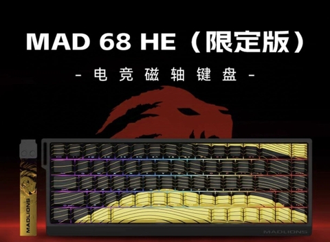 Bàn phím cơ Mad68 HE