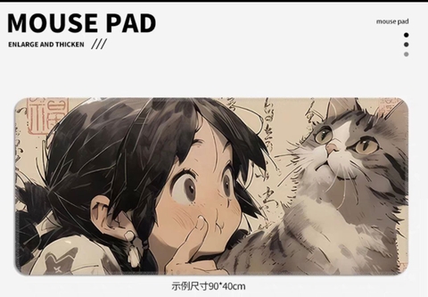 Lót chuột bàn phím - Pad mèo