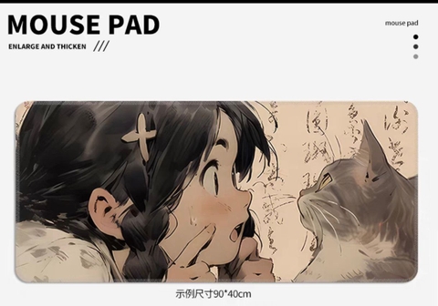 Lót chuột bàn phím - Pad mèo