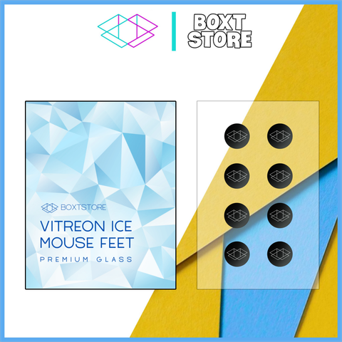[Instock] Mouse Feet chuột thuỷ tinh BOXT Vitreon Ice Pro