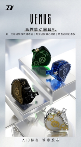 [Order 2] Tai nghe Inear ND Venus - Đợt 2- Đã đóng ngày 22/04/2025