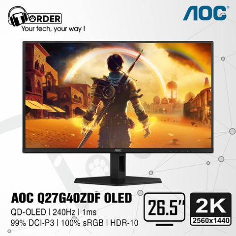 [ Order ]  Màn hình Oled AOC Q27G40ZDF