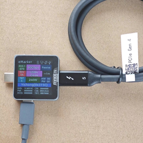 [Order] Dây Thunderbolt 5 - Đã đóng ngày 26/12/2025