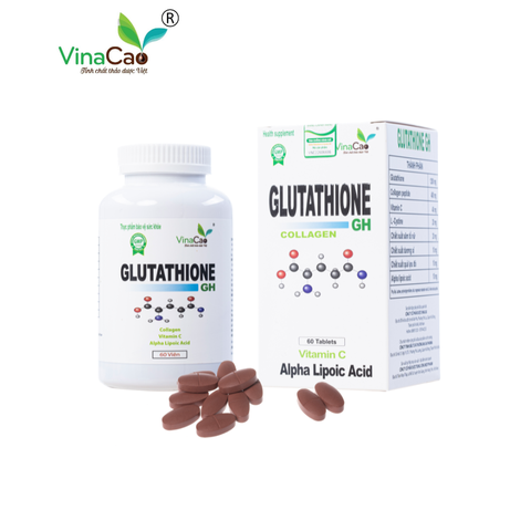 Viên uống trắng da Glutathione Collagen GH Vinacao