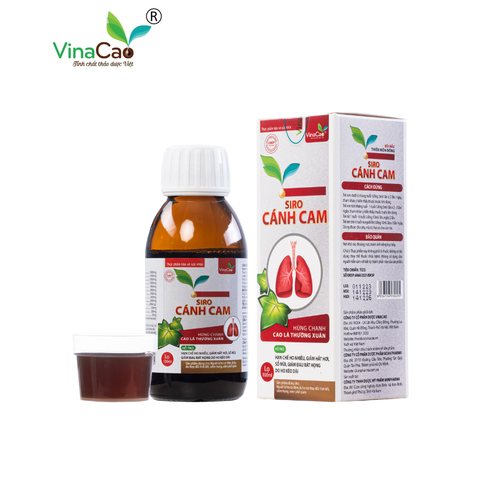 Siro Ho Cánh Cam Vinacao - Thuốc ho cho mọi nhà