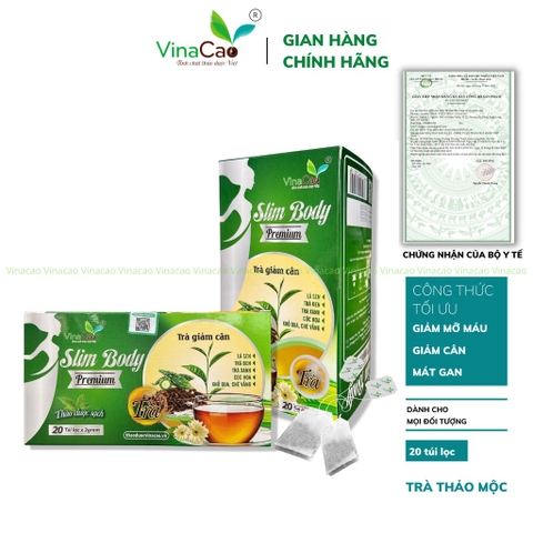 Trà giảm cân Slim Body Premium Vinacao