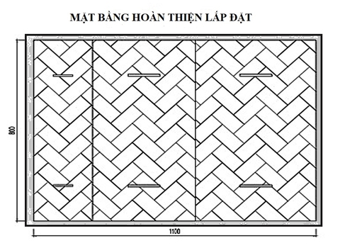 Mẫu thiết kế bể tách dầu cho Gara ô tô