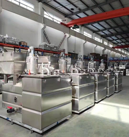 Mô tả chi tiết thiết bị tách dầu mỡ tự động tối ưu cho dự án