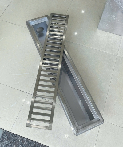 Máng thoát sàn và bể tách mỡ công nghiệp cao cấp cho dự án