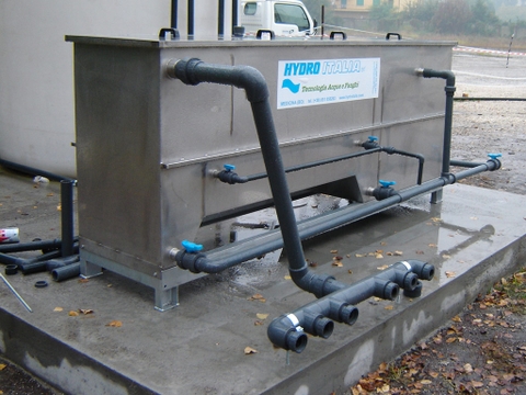 Thiết bị công nghệ lắng trọng lực xử lý nước thải nhiễm dầu