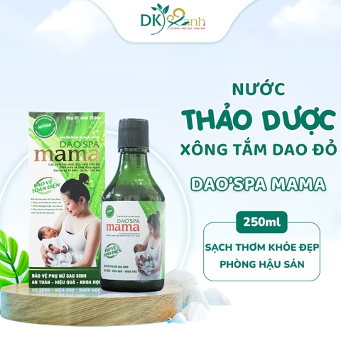 Nước tắm bà đẻ Dao'spa mama - hộp 1 chai