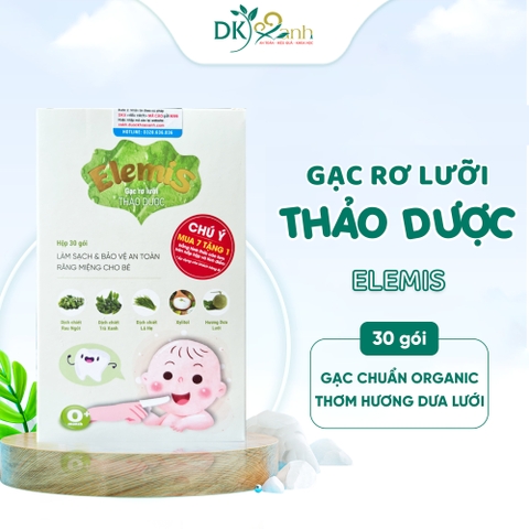 Gạc rơ lưỡi thảo dược Elemis hộp 30 chiếc