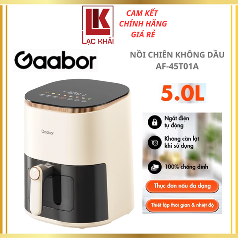 Nồi chiên không dầu 5L Gaabor AF-45T01A