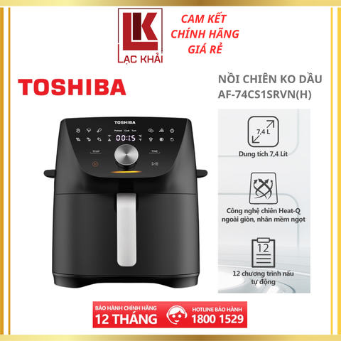 Nồi chiên không dầu Toshiba 7.4L AF-74CS1SRVN(H)